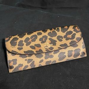 Coach Leopard Print Wallet